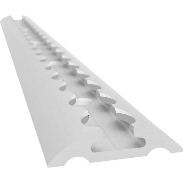 Ladungssicherungsschienen MT PRO Airline 941180001 Typ 2050 halbrund, Senkbohrungen Länge 1500 mm Haltekraft max. Einzel