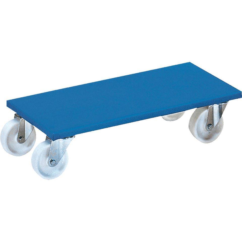 fetra Möbelroller, mit Rutschschutzbelag, 600x350x140mm, 5,5kg, 2/VE-0