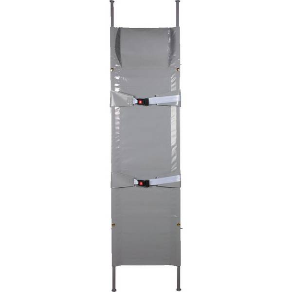 SÖHNGEN® Krankentrage, nach DIN 13024, hochbelastbar, silber, 2302x556x137mm