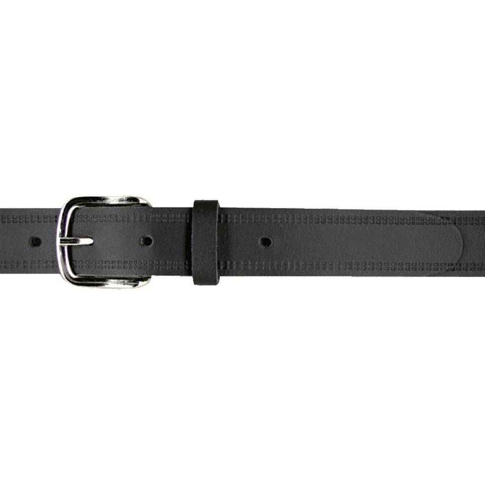 Gürtel,mit Randprägung,schwarz,Leder,Breite 3cm,Länge 105cm,Bundweite 90cm-0
