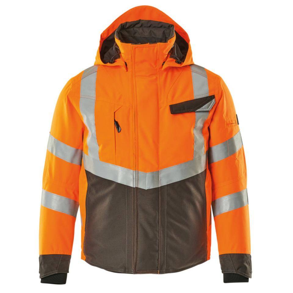 MASCOT® Warnschutz-Jacke HASTINGS, Kat.II, hivis orange/anthrazit, Größe L-0