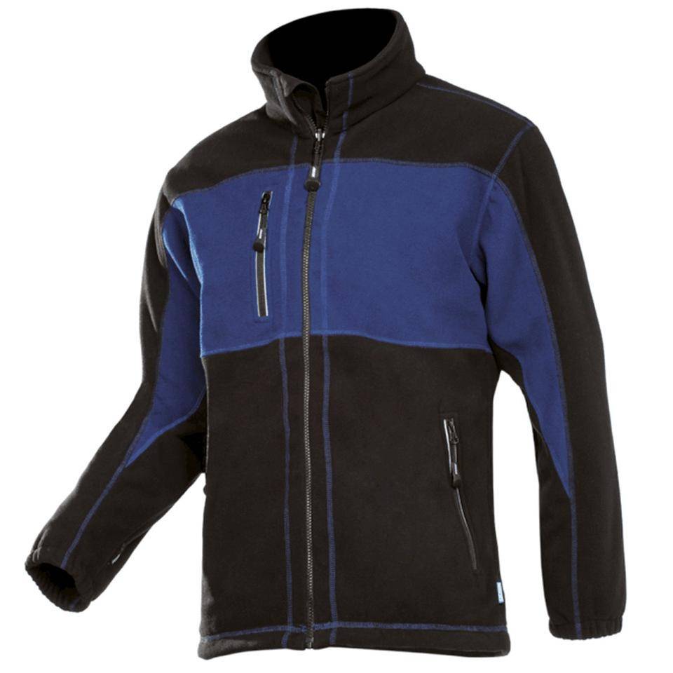 SIOEN Fleecejacke Durango, marine/schwarz, Polyester, Größe L