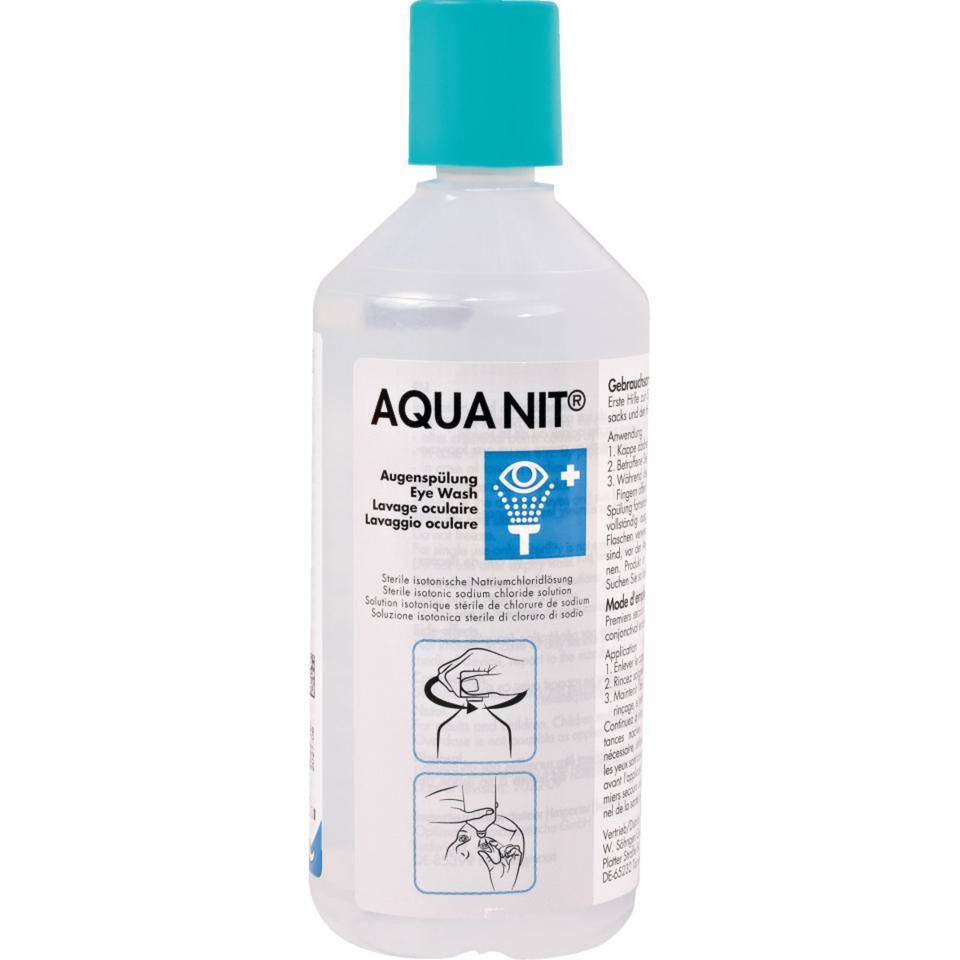SÖHNGEN® Ersatzflasche f. Augenspülbox Aqua NIT®, Sterilwasser, 250ml/Flasche-0