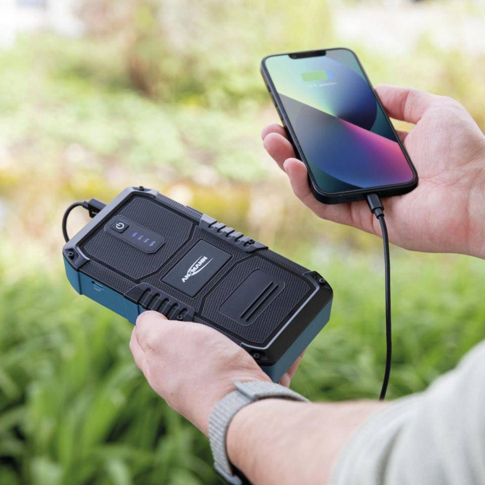 ANSMANN Starthilfe Jump Starter 10.0, mit Powerbank und Taschenlampenfunktion-3