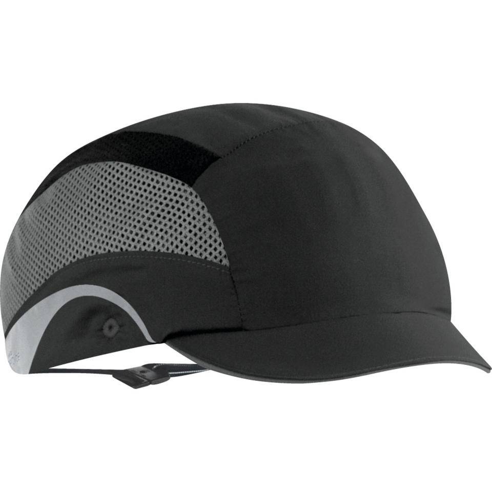 JSP® Anstoßkappe AeroLite™, Mikroschirm, Kat.II, grau/schwarz, Größe 53-64cm-0