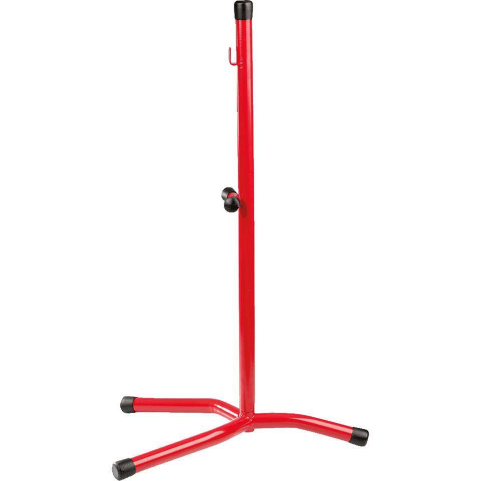 Feuerlöscher-Ständer,Aufbewahrung von 1 Gerät, für 4-12kg Löscher, rot, Stahl, Gesamthöhe 63cm-0