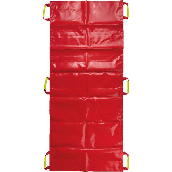 PAX Rettungstuch, EN 1865, rot, Polyester-Hochfestgewebe, bis ca.150kg, 850x1980mm