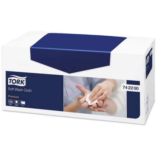 TORK Premium Waschtücher 742200,1-lagig,hochweiß,Airlaid-Vlies,32x30cm,1080/VE