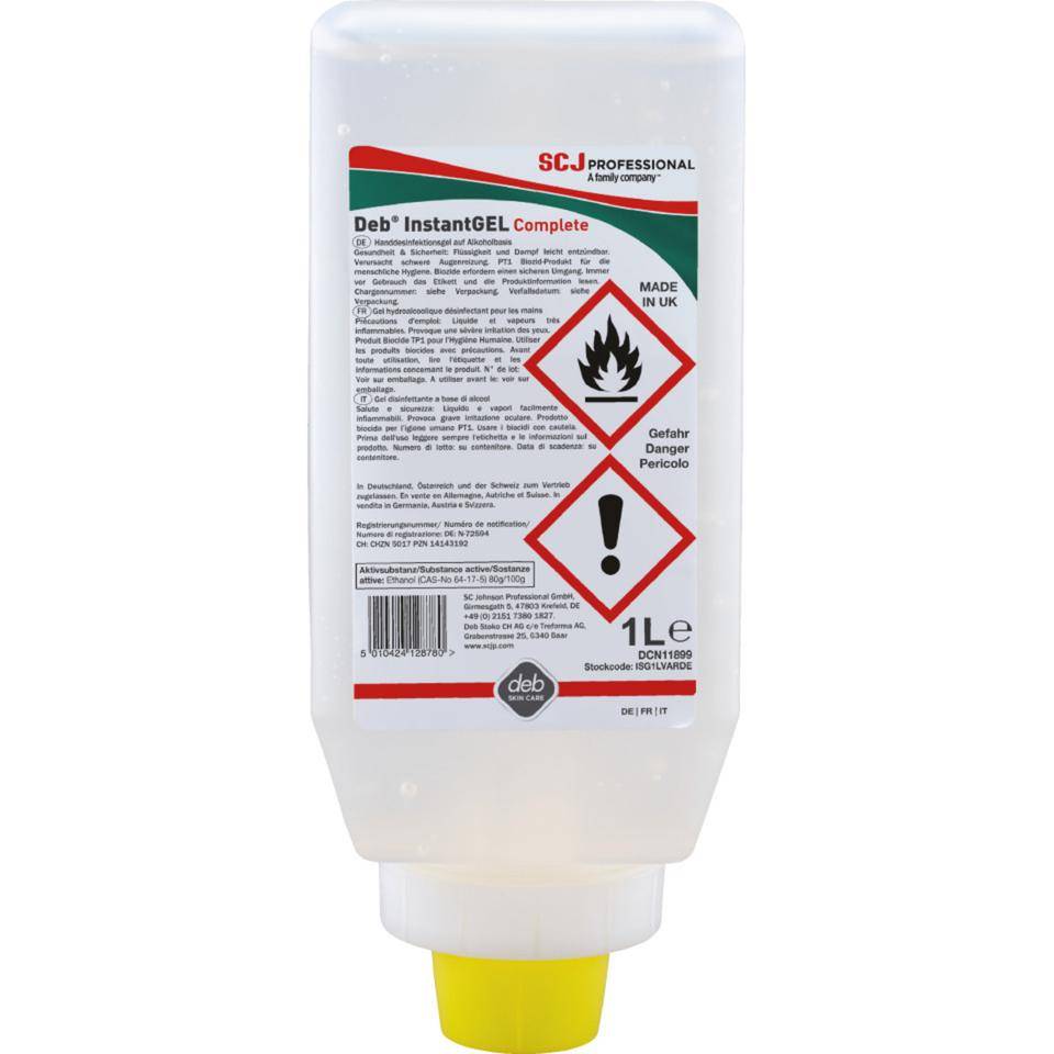 SC Johnson Handdesinfektionsgel Instant GEL Complete, 1000ml/Softflasche-0