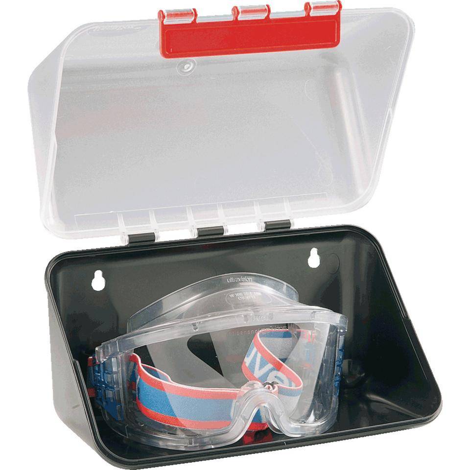 SecuBox Schutzmittelbox Mini, transparent, ca. 236x120x120mm-1