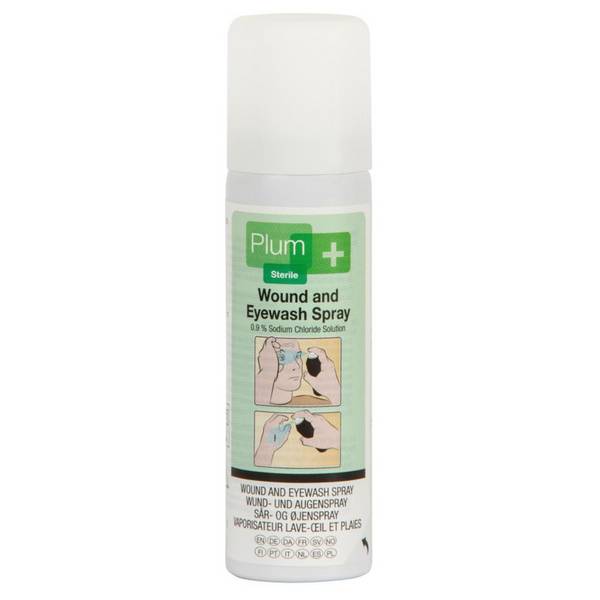 Plum Wund- und Augenspray, schnelle Erste Hilfe für Haut und Augen, 50ml/Dose