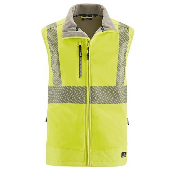 4PROTECT® Warnschutz-Weste PARAMUS, Kat. II, leuchtgelb, Polyester, Größe 3XL