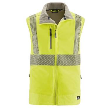 4PROTECT® Warnschutz-Weste PARAMUS, Kat. II, leuchtgelb, Polyester, Größe L