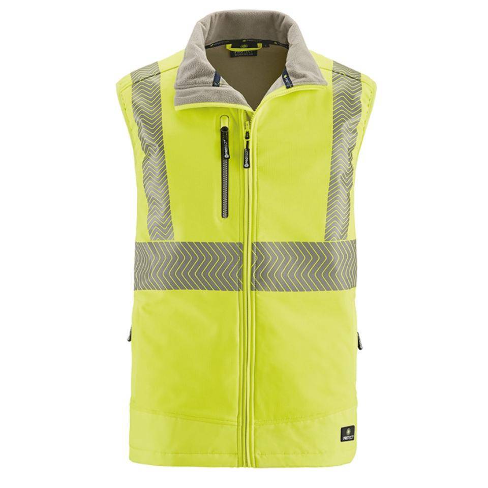 4PROTECT® Warnschutz-Weste PARAMUS, Kat. II, leuchtgelb, Polyester, Größe 3XL-0