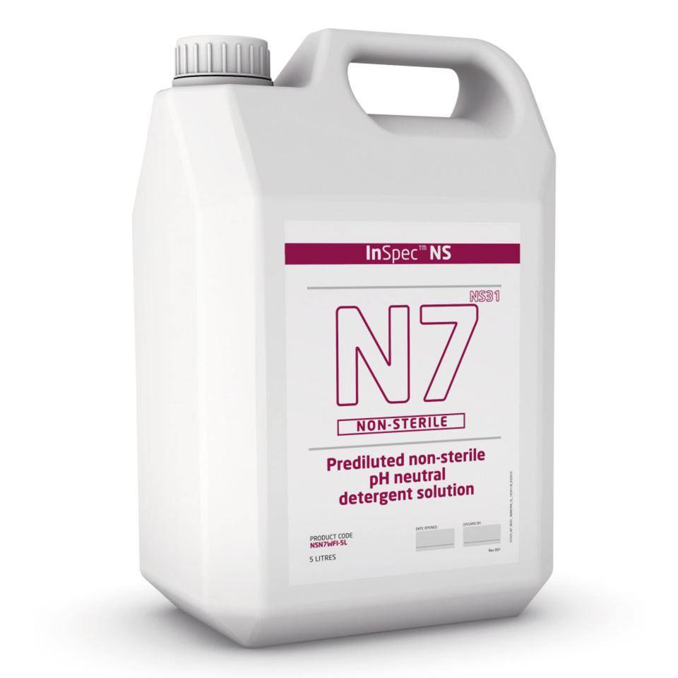 InSpec™ Reiniger N7, nicht steril, ready to use, ISO 5 GMP C/D, 5 l/Kanister-0