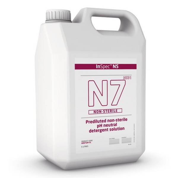 InSpec™ Reiniger N7, nicht steril, ready to use, ISO 5 GMP C/D, 5 l/Kanister