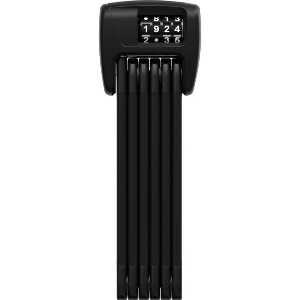 ABUS Faltschloss BORDO Combo™ 6000C/90, mit Wunschcode, schwarz,90cmx69,5mm, 1050g-0