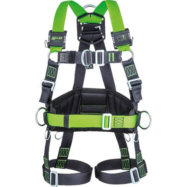 MILLER Auffanggurt H-Design® BodyFix 2D manuell, EN 361, EN 358,Größe 2