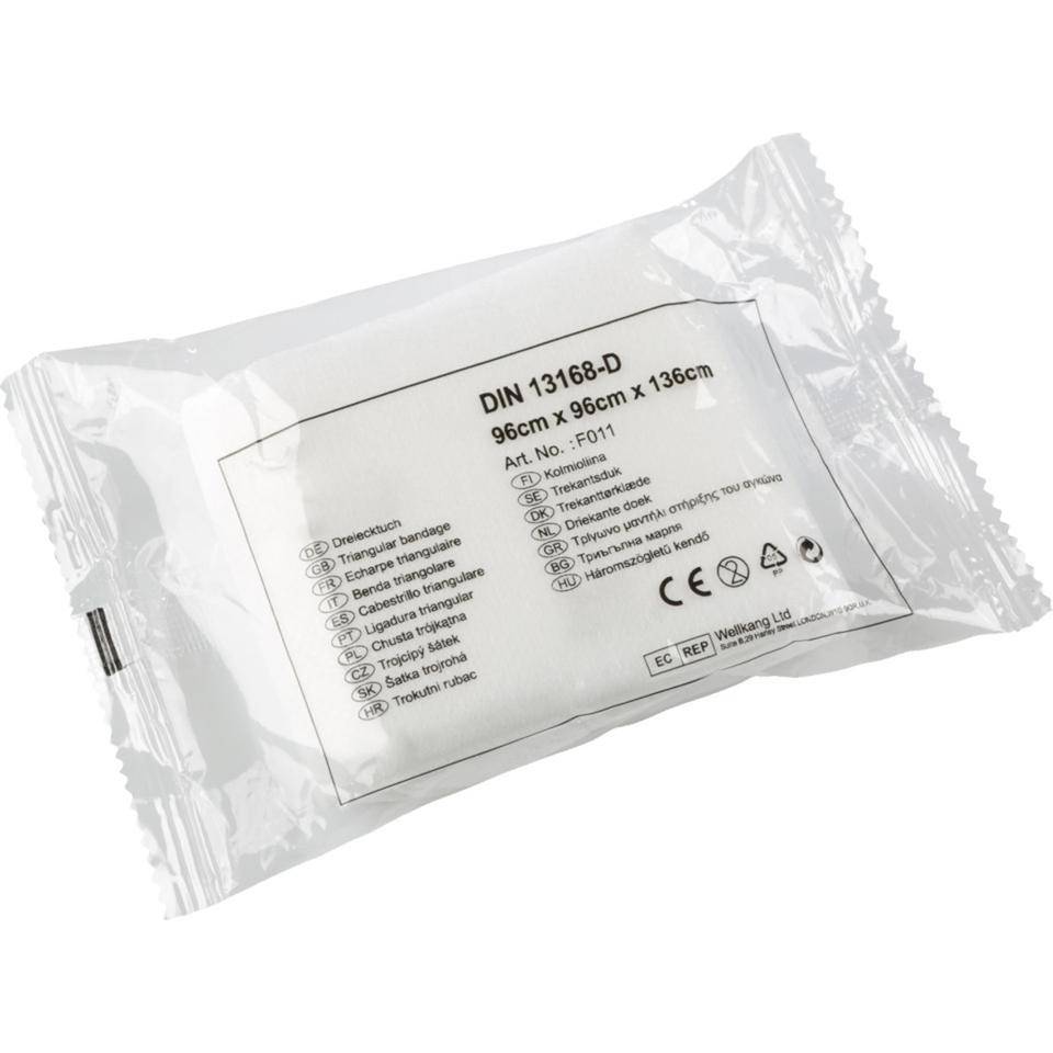 K.57 Dreieckstuch, weiß, 96x136cm, 2 Stück/Packung, 5 Packungen/VE-0