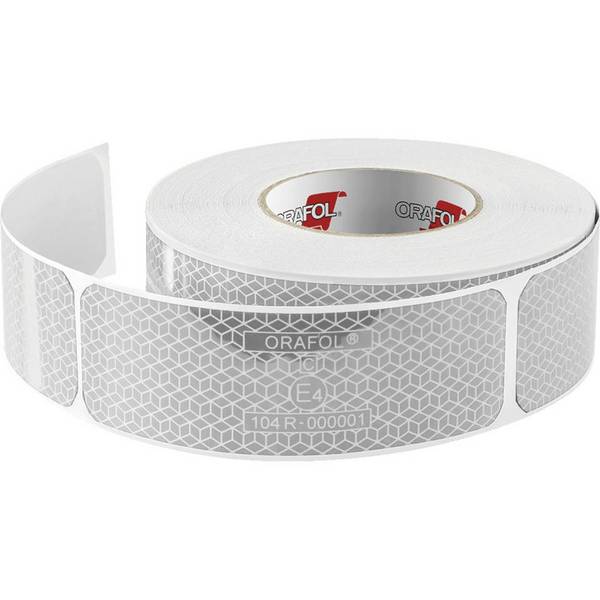 ORALITE® Kontur-Sicherheitsmarkierung, ECE 104, weiß, 50x160mm, 60/Rolle