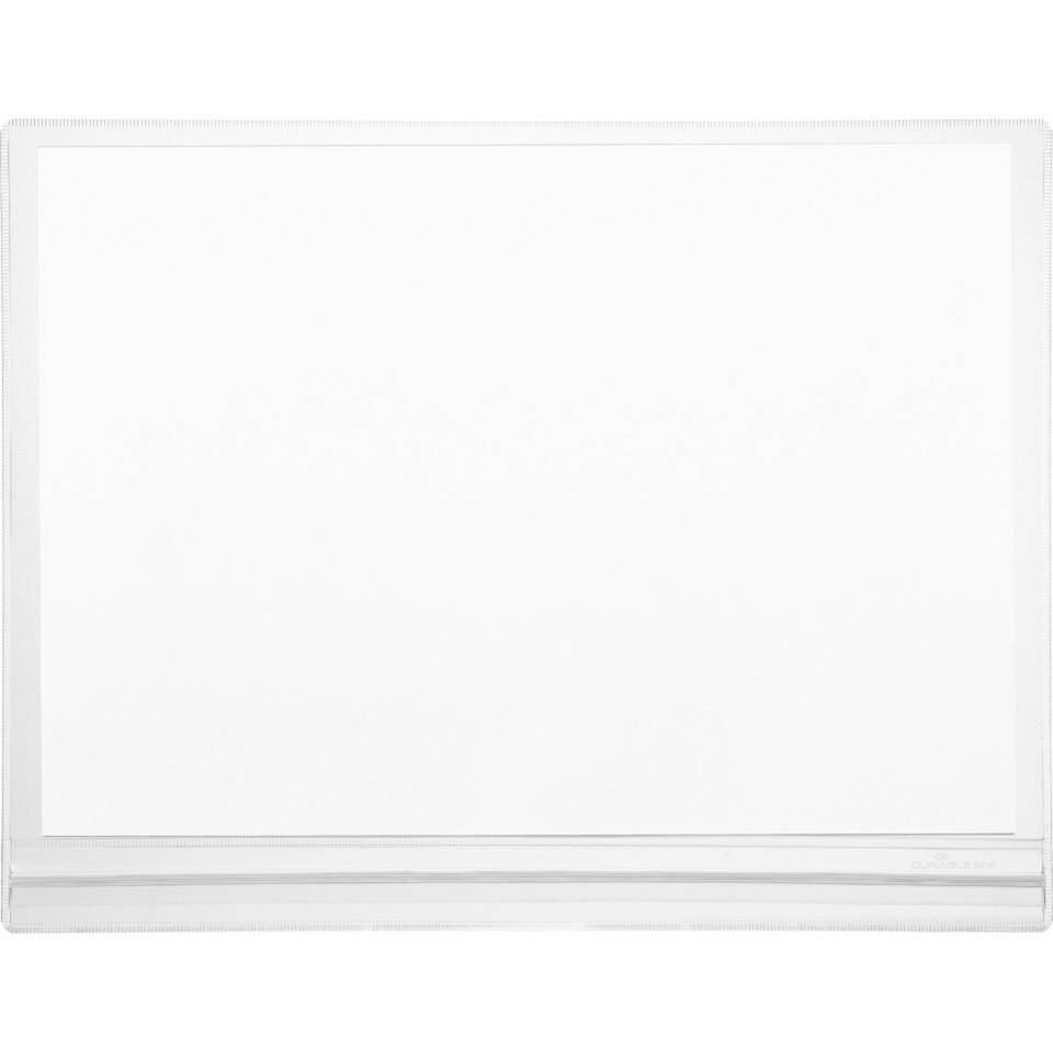 DURABLE Plakattasche, selbstklebend, transparent, Kunststoffolie, DIN A4, 5/VE-0