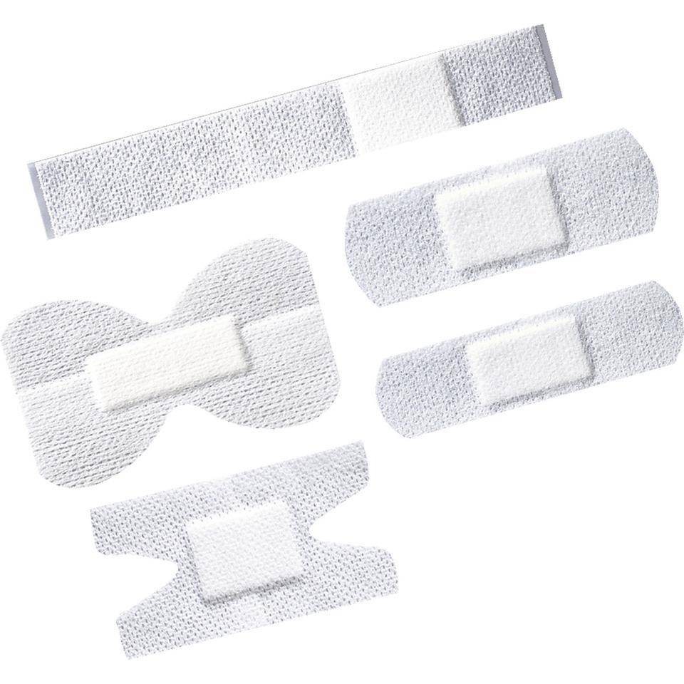 aluderm-aluplast Pflasterspender, gefüllt, Kunststoff, Wandhalterung, 160x122x57mm-2