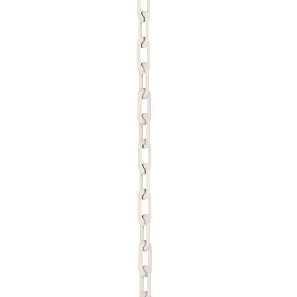 Gütekette, weiß, Nylon, Ø 6mm, Meterware, maximal 50m