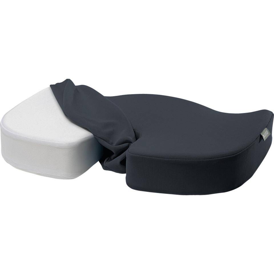 LEITZ Ergo Cosy Sitzkissen, ergonomisch geformt, grau-1
