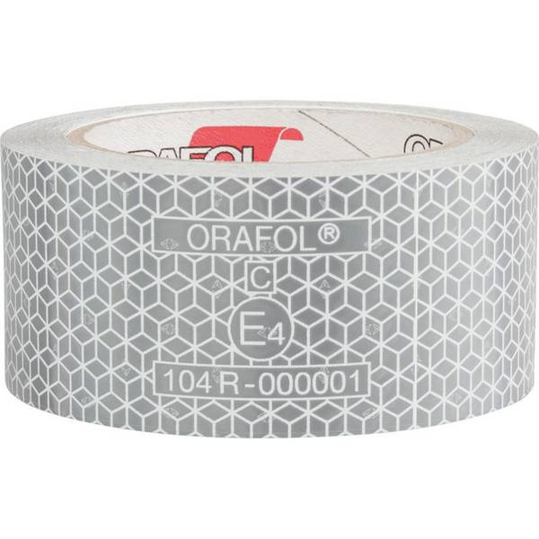 ORALITE® Kontur-Sicherheitsmarkierung, ECE 104, weiß, 50mm, 12, 5m/Rolle