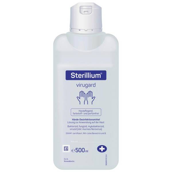 HARTMANN Sterillium® Virugard, alkoholisches Handdesinfektionsmittel, 500 ml/Flasche