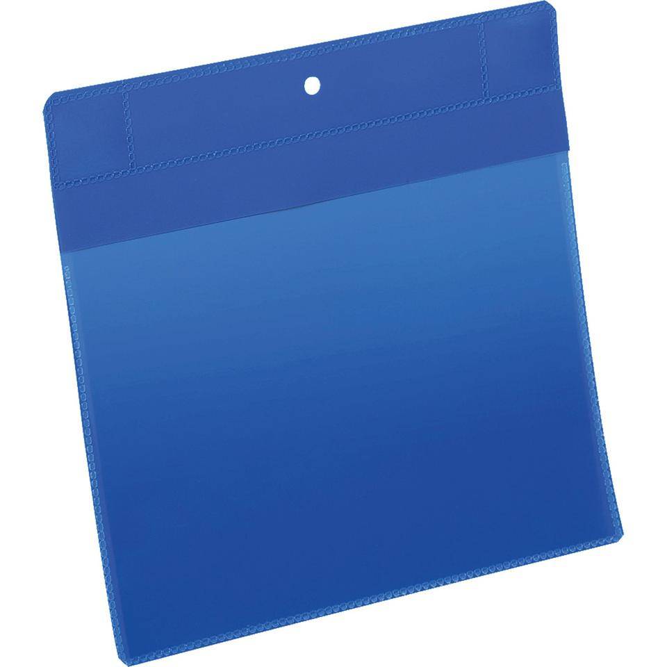 DURABLE Magnet-Kennzeichnungstasche, blau/transparent, A5, Querformat, 10/VE-0