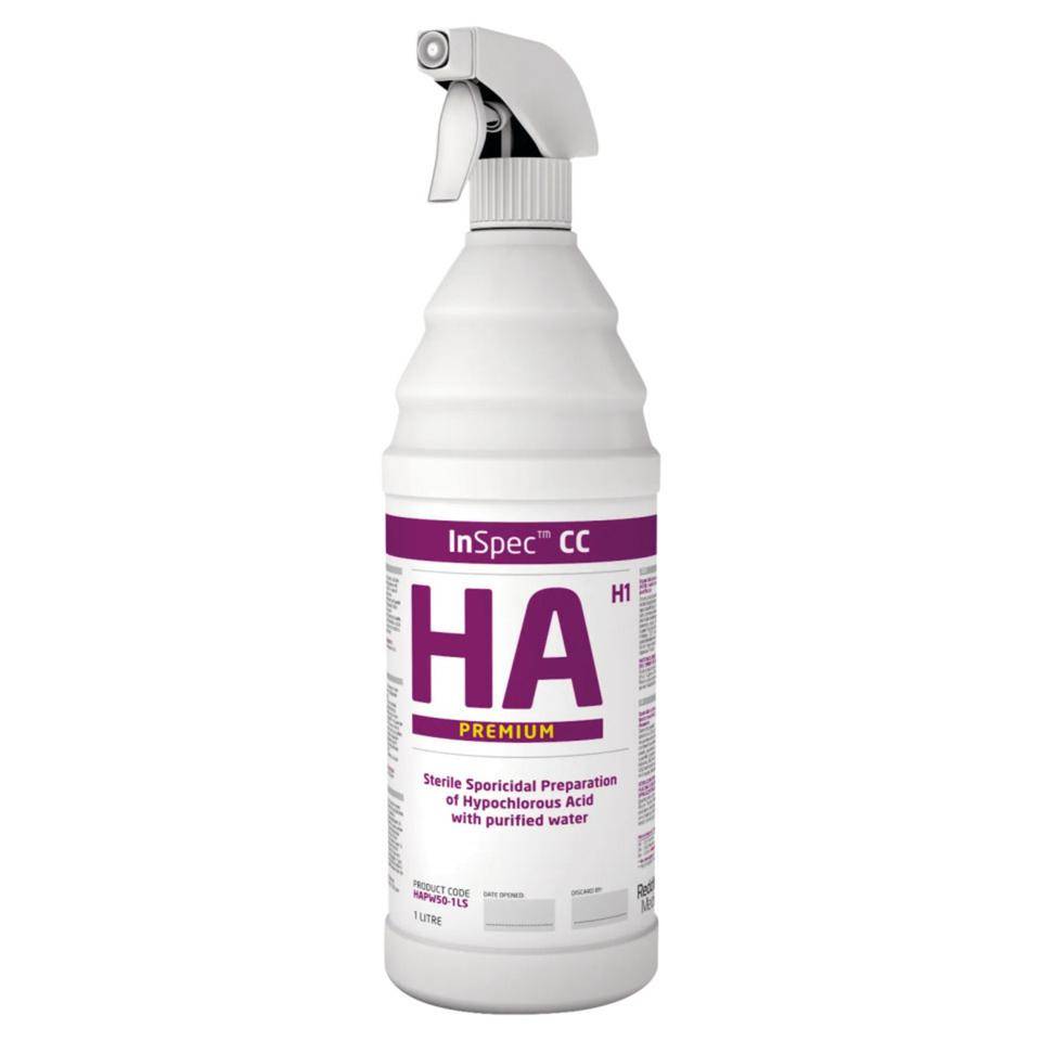 InSpec™ Desinfektionsmittel HA, steril, ready to use, ISO 5 GMP A/B, 1 l/Spray-0