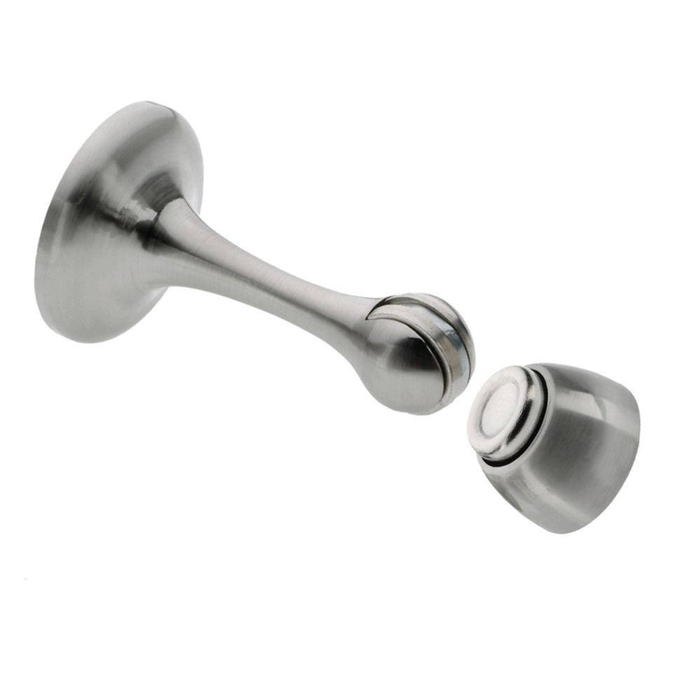 Magnet-Türstopper TWM 2495 Ni SB, Wandmontage, 95mm, inkl. Befestigungsmaterial-0