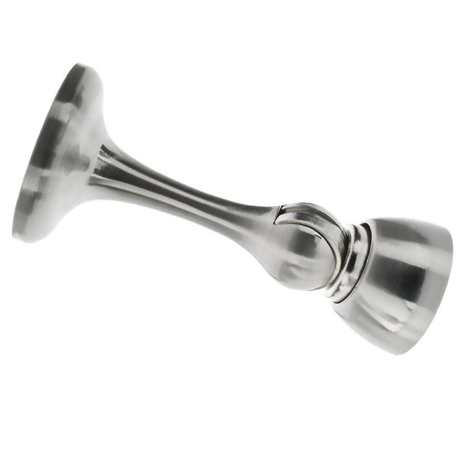 Magnet-Türstopper TWM 2495 Ni SB, Wandmontage, 95mm, inkl. Befestigungsmaterial-1
