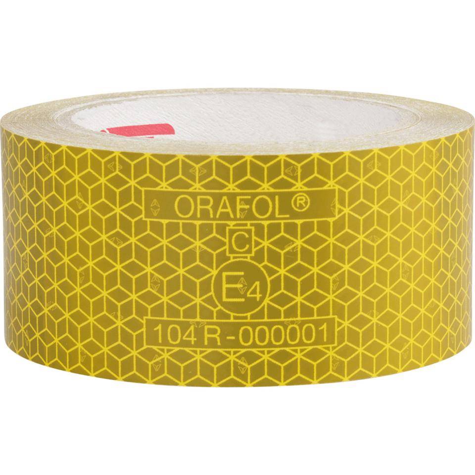 ORALITE® Kontur-Sicherheitsmarkierung, ECE 104, gelb, 50mm, 12, 5m/Rolle-0