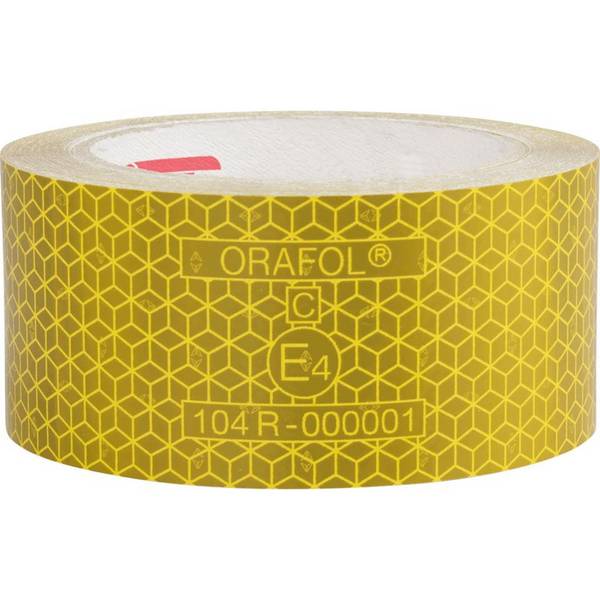ORALITE® Kontur-Sicherheitsmarkierung, ECE 104, gelb, 50mm, 12, 5m/Rolle
