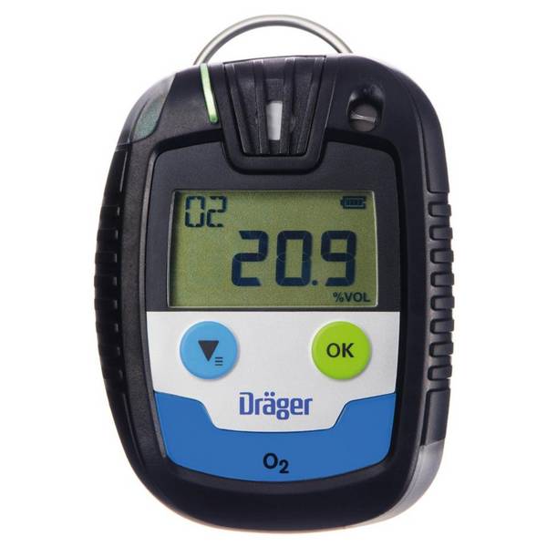 Dräger Eingasmessgerät Pac 6500 O2 (Sauerstoff), 84x64x20mm, 106g