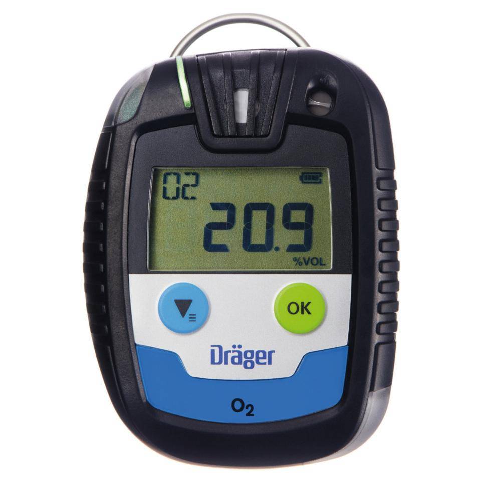 Dräger Eingasmessgerät Pac 6500 O2 (Sauerstoff), 84x64x20mm, 106g-0