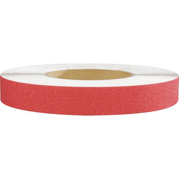 K.57 Antirutschbelag Simple-Cleaning, R10, rot, Vinyl, geprägt, 25mm, 18,3m/Rolle