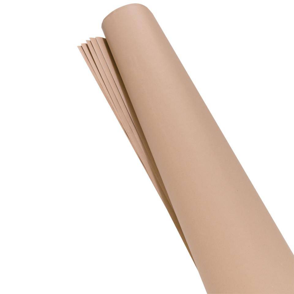 FRANKEN Moderationspapier, gerollt, beige, Kraftpapier 80g/qm, 140x110cm, 100/VE-1