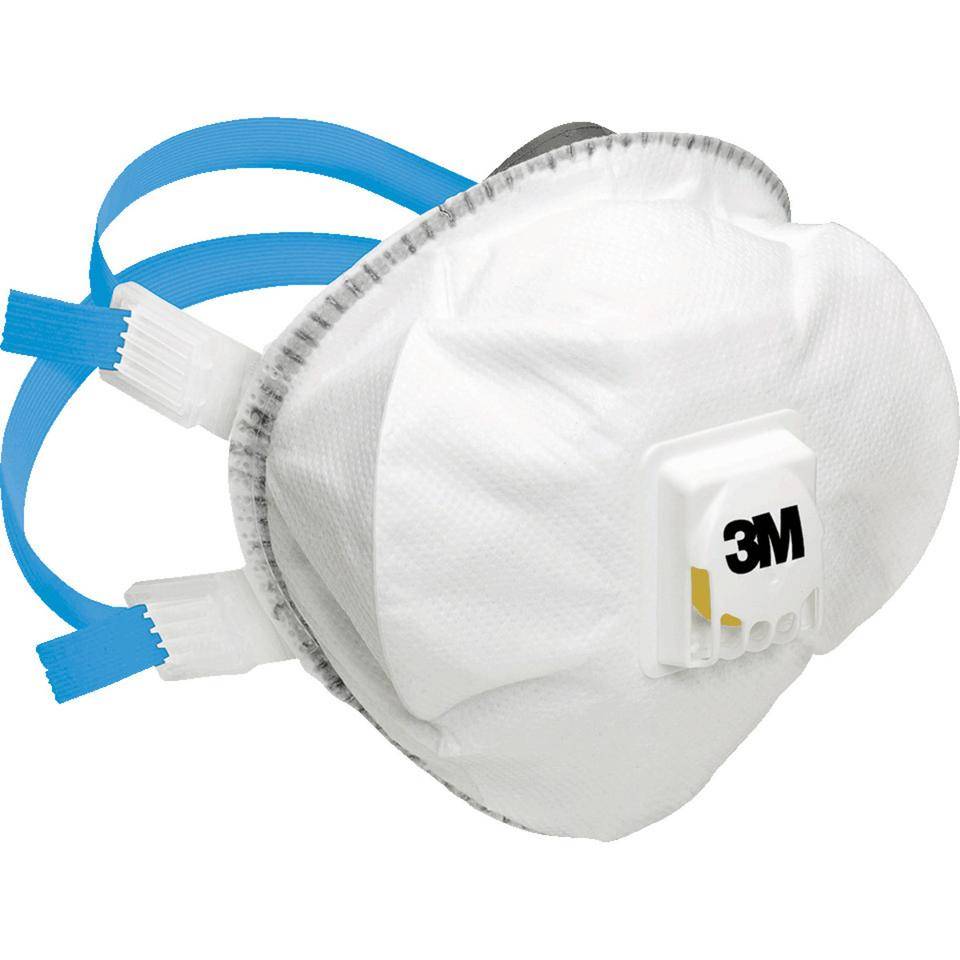 3M™ filtrierende Halb-/Feinstaubmaske 8825+ FFP2R D, mit Ausatemventil, 5/VE-0