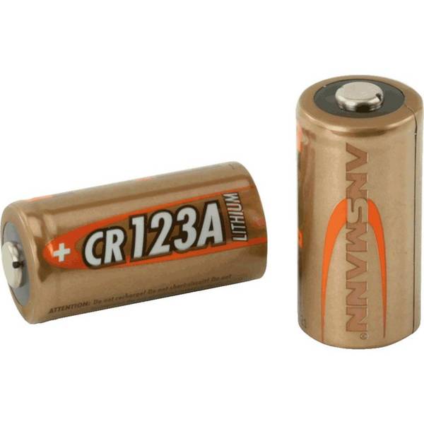ANSMANN Lithium-Batterie CR123A, Spannung 3 V, 17g