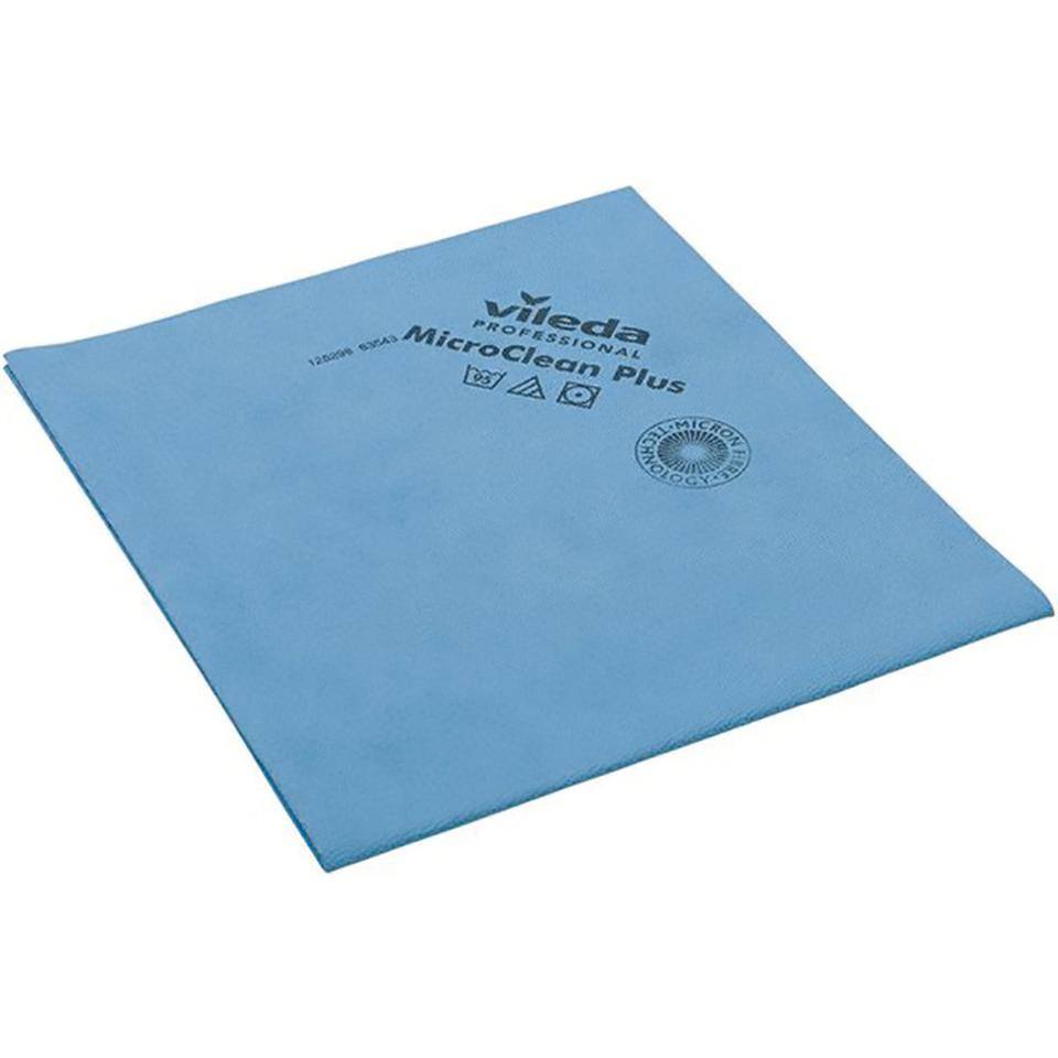 vileda Microfasertuch MicroClean Plus, blau, 400x450mm-0