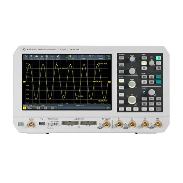 Rohde&Schwarz RTB24-70 | Oszilloskop RTB2 Serie, 70 MHz, 4 Kanal, inkl. AWG, USB, LAN, 2,5 GSa/s, 10 Bit