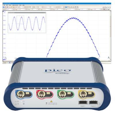 Pico Technology PQ199 | USB-PC Oszilloskop 6403E, 6000E Serie, 4 Kanal, 300 MHz, 5 GSa/s, 8 Bit-0