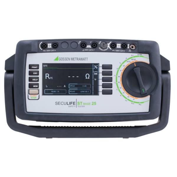 Gossen Metrawatt M694B | Seculife ST BASE 25 Gerätetester für zahlreiche VDE-Normen mit antibakterieller