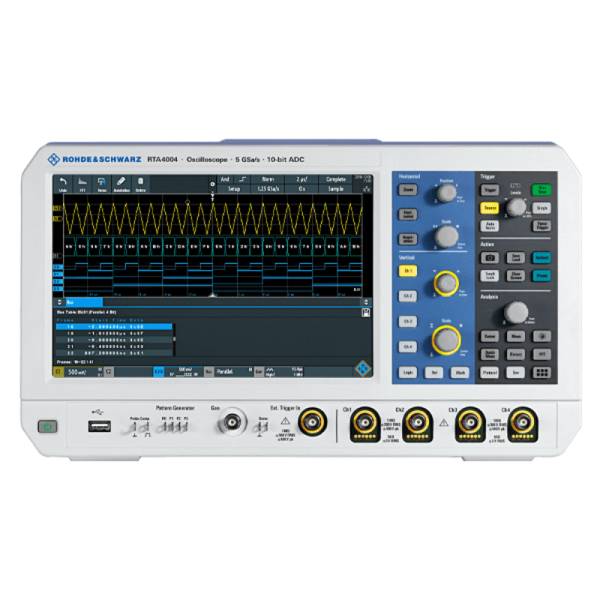 Rohde&Schwarz RTA4K-34M | Oszilloskop, MSO, 4+16-Kanal, 350 MHz, 10 Bit, 100 (200) Mpts, RTA Serie (1335.7700P35)