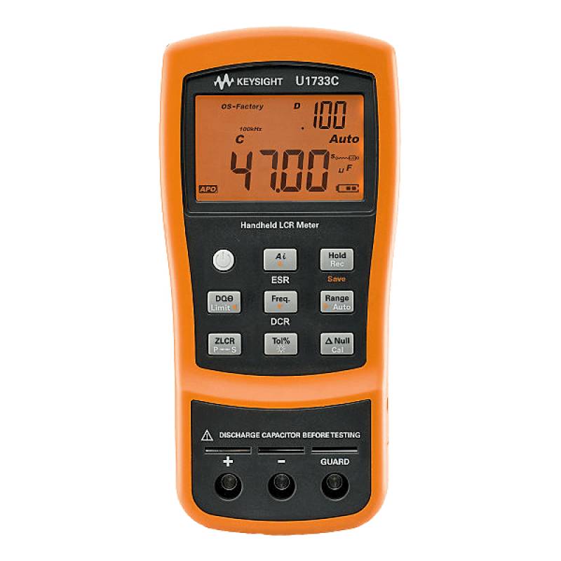 Keysight U1733C | Handheld-LCR-Meter, 100 / 120 Hz, 1 / 10 / 100 kHz-0