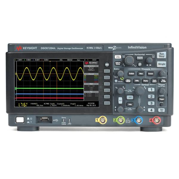 Keysight DSOX1204A | Oszilloskop, DSO, 4-Kanal, 70 MHz