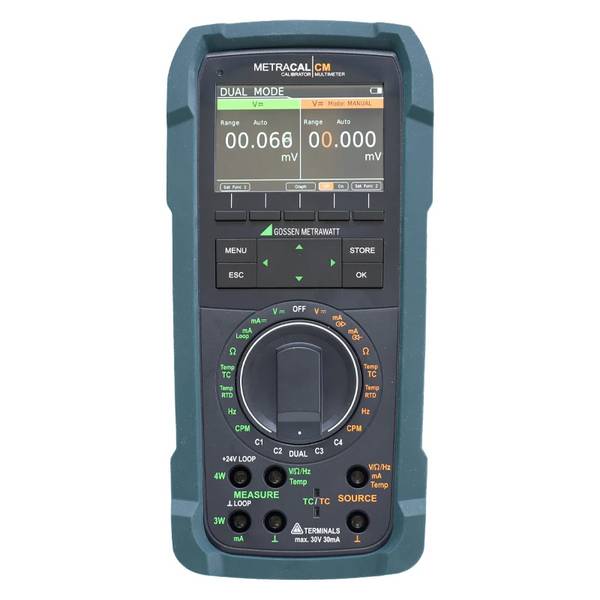 Gossen Metrawatt M275X | METRACAL CM XTRA Multimeter und Prozesskalibrator, DAkkS, Graph, HART-Kommunikation